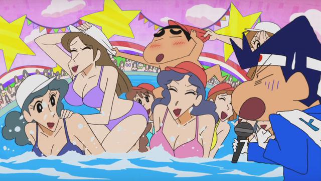 Wallpaper Komedian Yang Doyan Pamer Tubuh Jadi Tamu Film Crayon Shin Chan Desktop Wallpaper Free