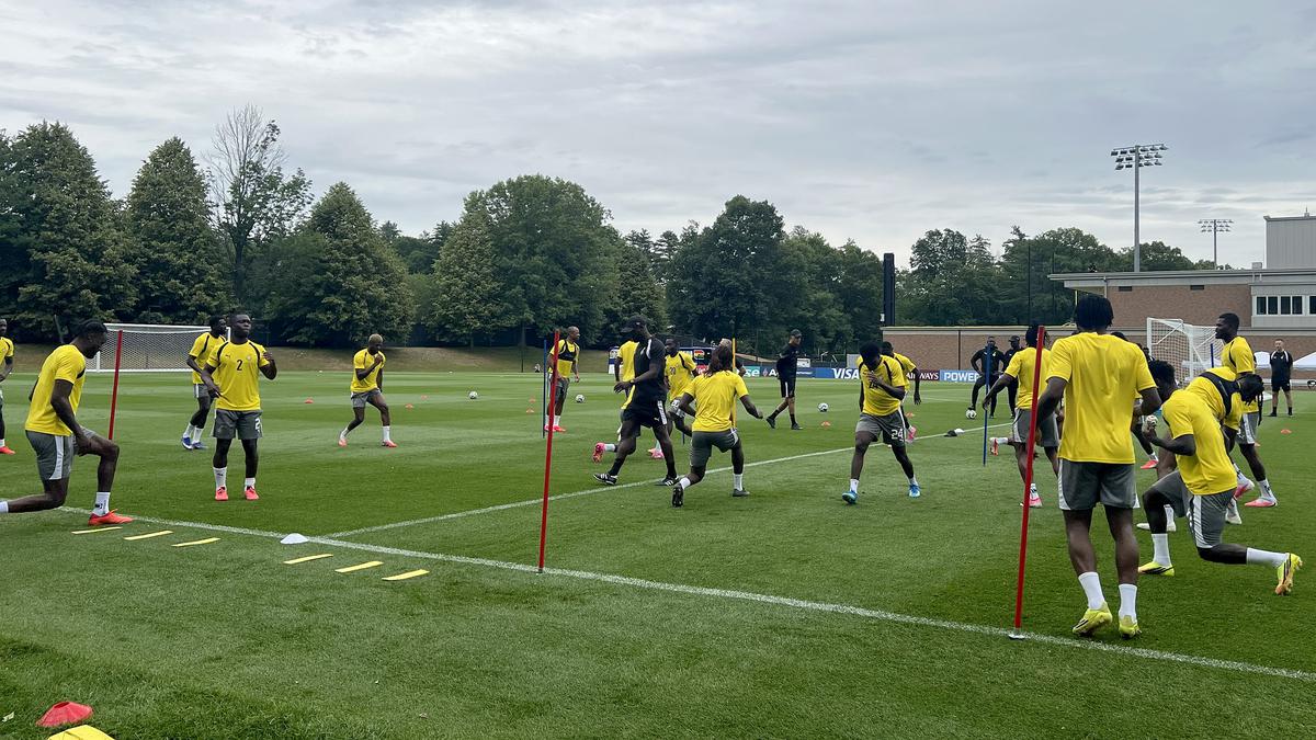 Foto Eksklusif: Melihat Jordan Ayew, Thomas Partey, dan Antoine Semenyo dari Dekat, Begini Keseriusan Latihan Ghana