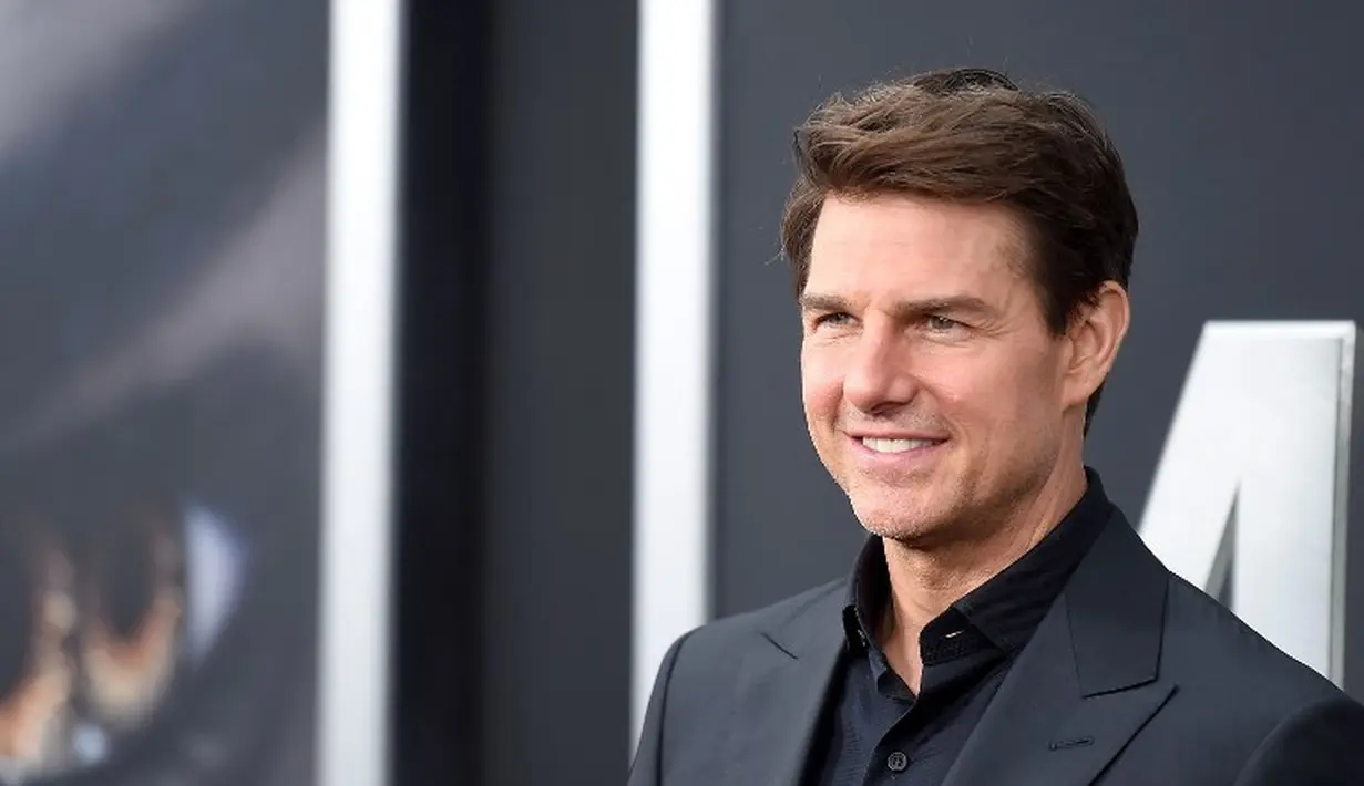 Tom Cruise tumbuh dalam kemiskinan dan ayahnya yang kerap berlaku kasar. Kini, siapa sih yang nggak kenal namanya? (JAMIE MCCARTHY / GETTY IMAGES NORTH AMERICA / AFP)