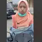 Tangkapan layar ASN Gorontalo saat memaksa terobos rombongan Wakil Presiden (Wapres) Ma'ruf Amin.