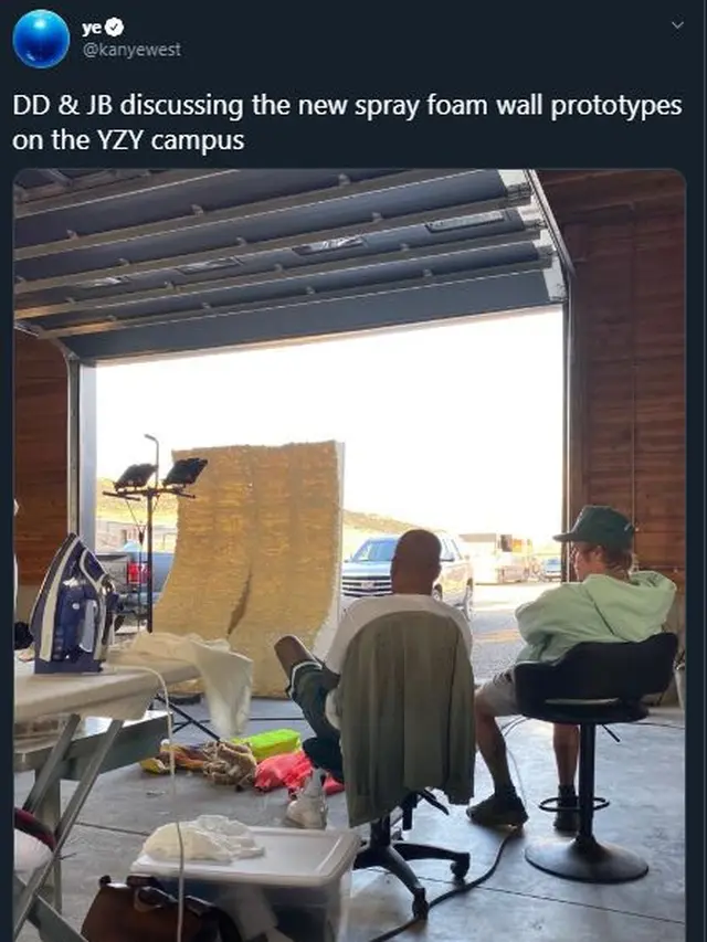 Unggahan Kanye West (Twitter/ kanyewest)