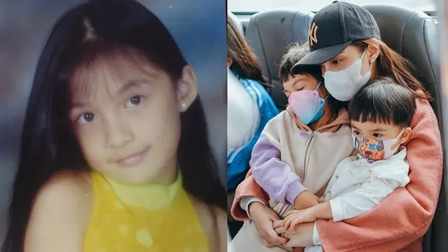 6 Potret Masa Kecil Vs Kini Artis Wanita Era 2000-an Saat Momong Anak