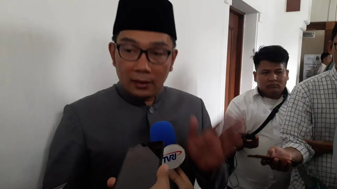 Gubernur Jawa Barat, Ridwan Kamil.