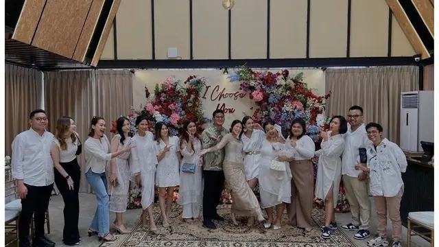 6 Potret Michelle Ziudith di Lamaran Artis FTV Jovanna Jova, Didoakan Menyusul