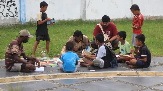 Komunitas Nabire Membaca dan Kolektif Stereo