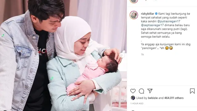 Lesti Kejora - Rizky Billar (Foto: Instagram/@rizkybillar)