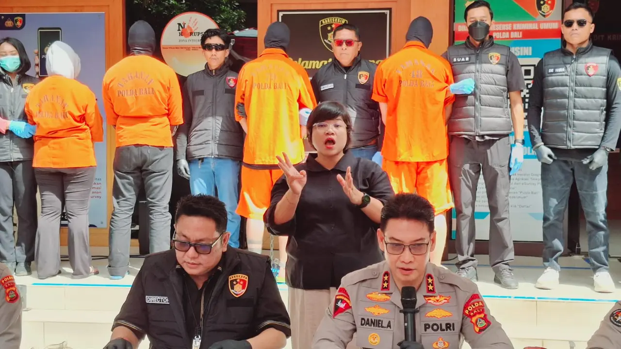 Polisi Tangkap Jaringan kriminal Bule Rusia di Bali