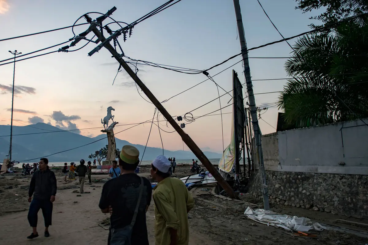 Tsunami di Kota Palu