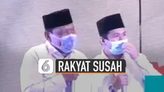 Paslon itu menjawab dengan cepat dan kompak mengatakan “rakyat”.