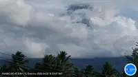 Gunung Dukono Erupsi, Semburkan Abu Vulkanik 1.200 Meter ke Arah Barat Laut