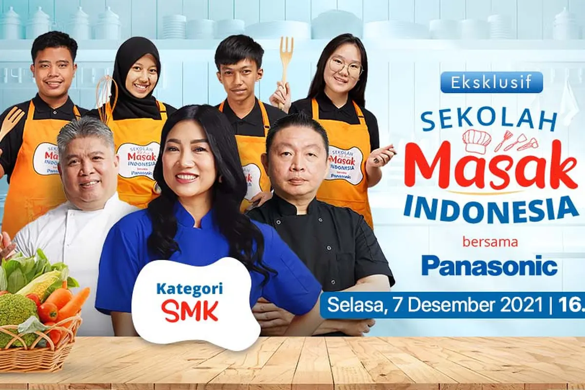 Live Streaming Sekolah Masak Indonesia Ujian Tahap 2 SMK