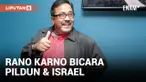 Rano Karno Pertanyakan Kenapa Isu Israel Ramai di Sepak bola