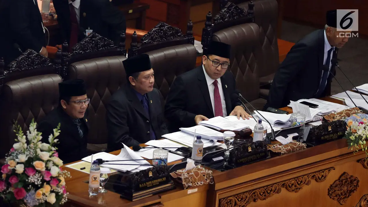DPR Sahkan Revisi Undang-Undang MD3