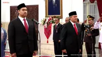 Presiden Jokowi Resmi Melantik Dito Ariotedjo Sebagai Menpora Menggantikan Zainudin Amali. (Foto: Biro Pers Sekretariat Presiden)