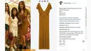 Contohnya, seperti dress keluaran Zara ini yang bernilai Rp.600.000. Untuk kalangan artis papan atas seperti wanita yang akrab disapa Jedar ini nampaknya masih dalam batas wajar saja. (Instagram/fashion_jedar)