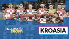 Profil tim Kroasia di Piala Eropa 2020.
