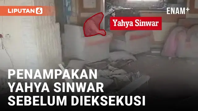 VIDEO: Israel Rilis Video Detik-detik Yahya Sinwar Sebelum Dieksekusi