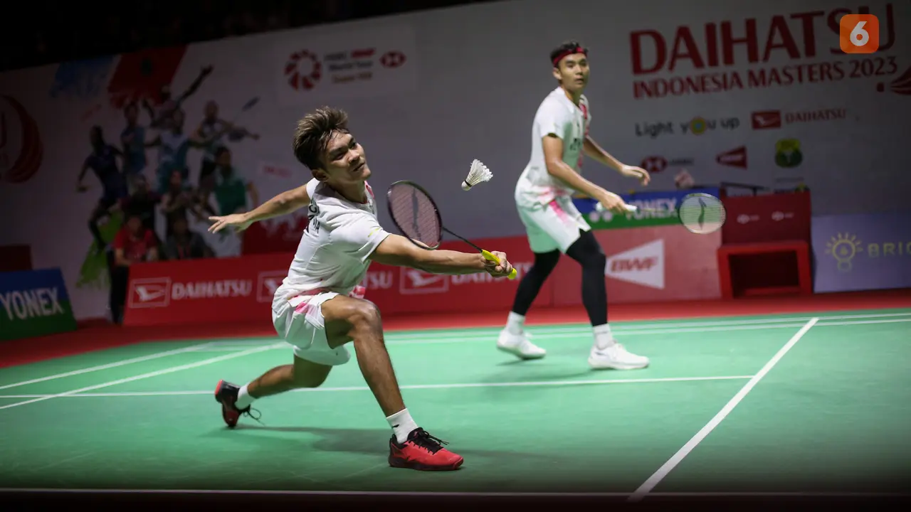 Foto: Perempat Final Indonesia Masters 2023 Dibuka dengan Drama Kemenangan Jonatan Christie dan Kekalahan Bagas/Fikri