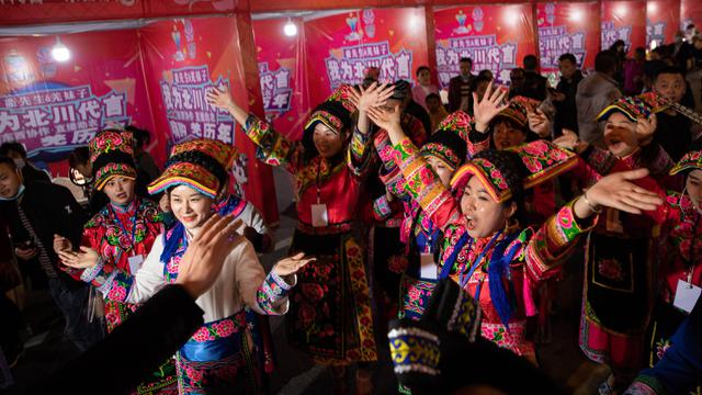 FOTO: Siaran Daring Produk Pengentasan Kemiskinan Dibuka di Beichuan