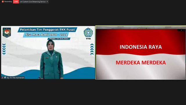 Ketua Umum Tim Penggerak PKK Tri Tito Karnavian