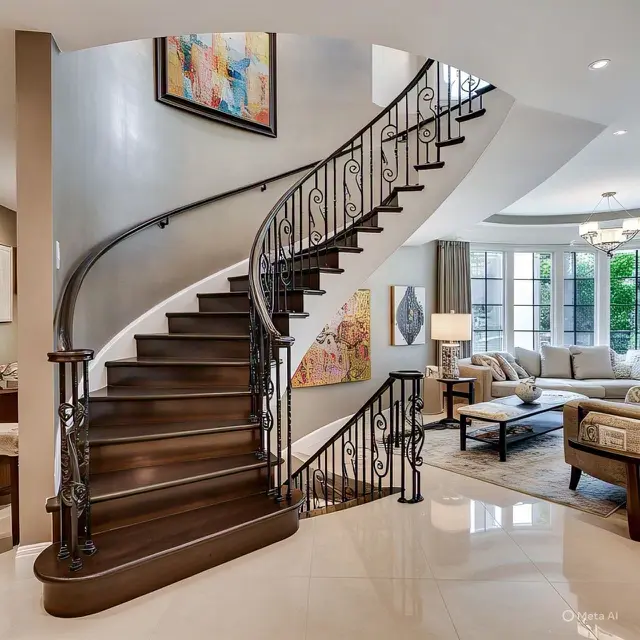 6 Inspirasi Warna Tangga Rumah