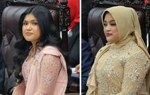 FOTO: Ini Larasati Moriska dan Annisa Mahesa, Sosok Cantik Anggota DPD dan DPR RI Termuda