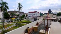 Museum Benteng Vredeburg merupakan salah satu destinasi wisata sejarah dan budaya di Yogyakarta. (Liputan6.com/Asnida Riani)