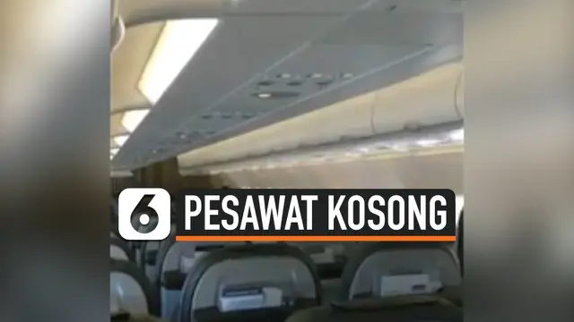 VIDEO: Akibat Corona, Penerbangan di India Kosong