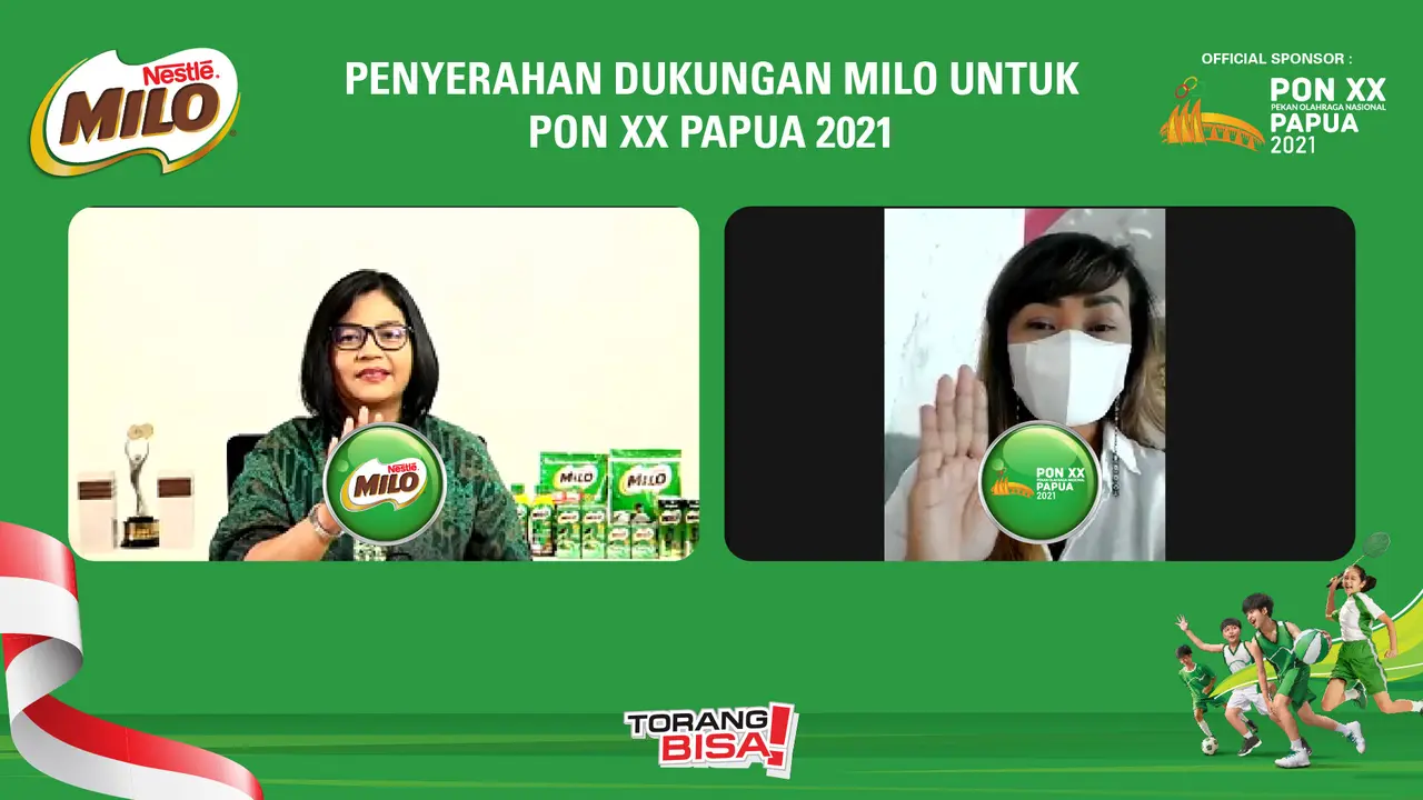 Nestle MILO menjadi sponsor baru untuk PON Papua.