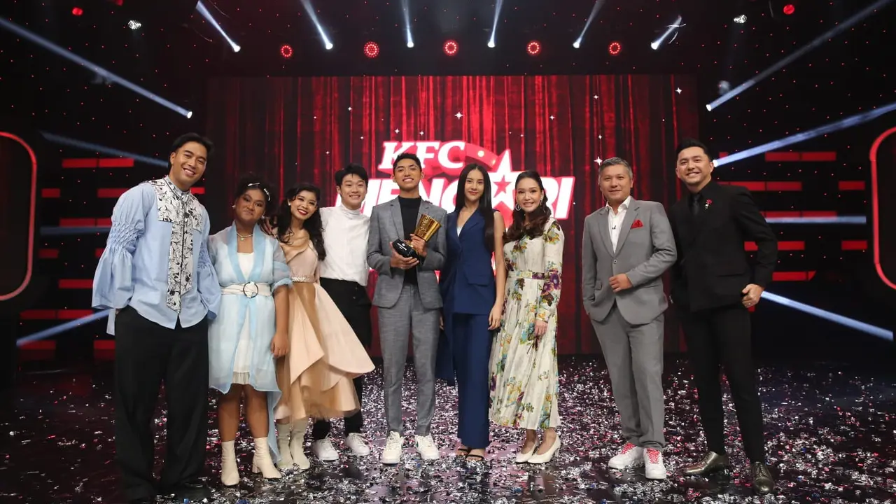 Ghatfaan jadi Juara KFC Mencari Bucket