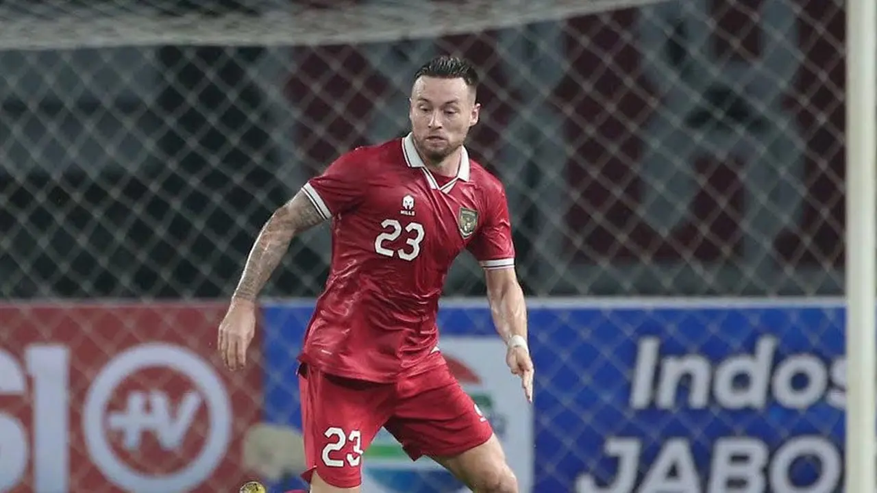 Pemain Timnas Indonesia, Marc Klok (c) Bola.net/Bagaskara Lazuardi