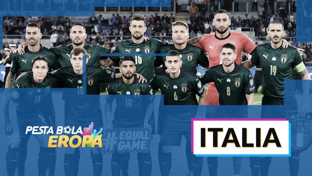 Profil Tim Italia di Piala Eropa 2020. (Bola.com/Dody Iryawan)