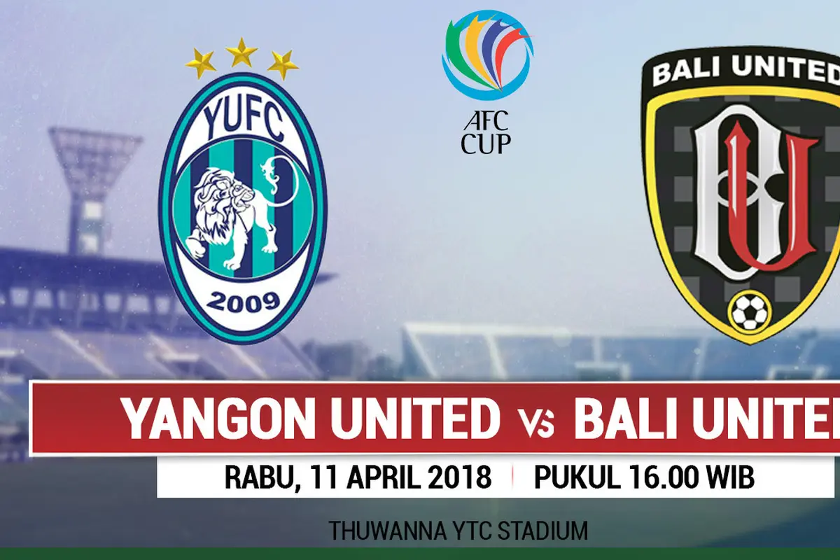 Yangon United Vs Bali United
