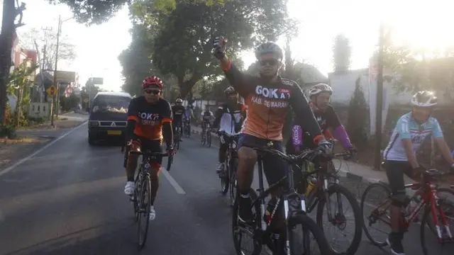 Gowes Merah Putih, Wujud Kompak Persatuan Bangsa Indonesia