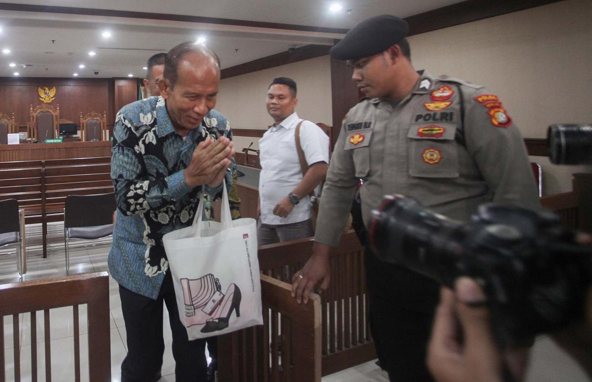 Sidang vonis terdakwa kasus Jasindo