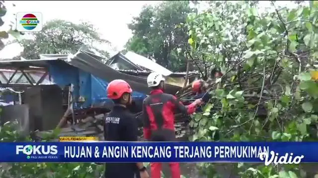 Fokus Pagi : Banjir Merendam Akses Jalan Setinggi 30 Cm di Grogol Petamburan
