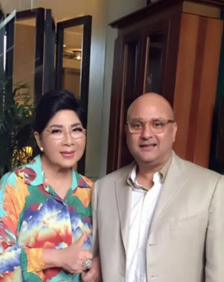 Irwan Mussry dan Titiek Puspa. (Instagram/irwanmussry)