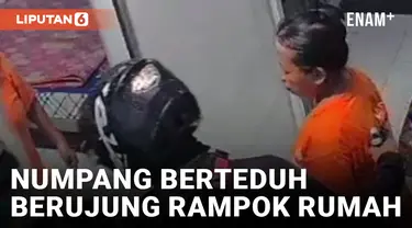 Modus Numpang Berteduh, Pria di Palembang Rampok Rumah Bermodal Senjata Api