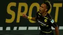 9. Pierre-Emerick Aubameyang (Dortmund) - 31 gol dalam 41 laga. (AFP/Odd Andresen)