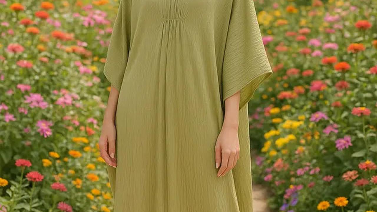 10 Gamis Kaftan Simple Mewah Terbaru 2025 untuk Tampil Anggun di Setiap Acara