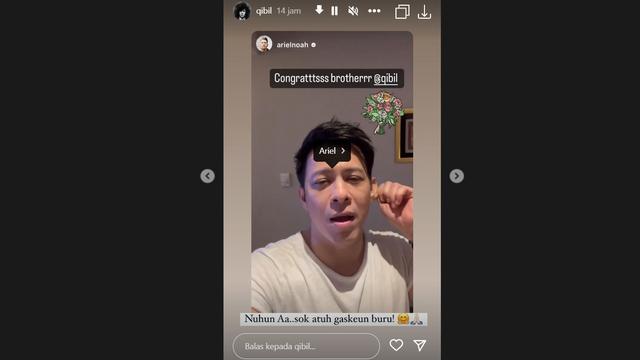 Qibil The Changcuters Resmi Nikah. (instagram.com/qibil)