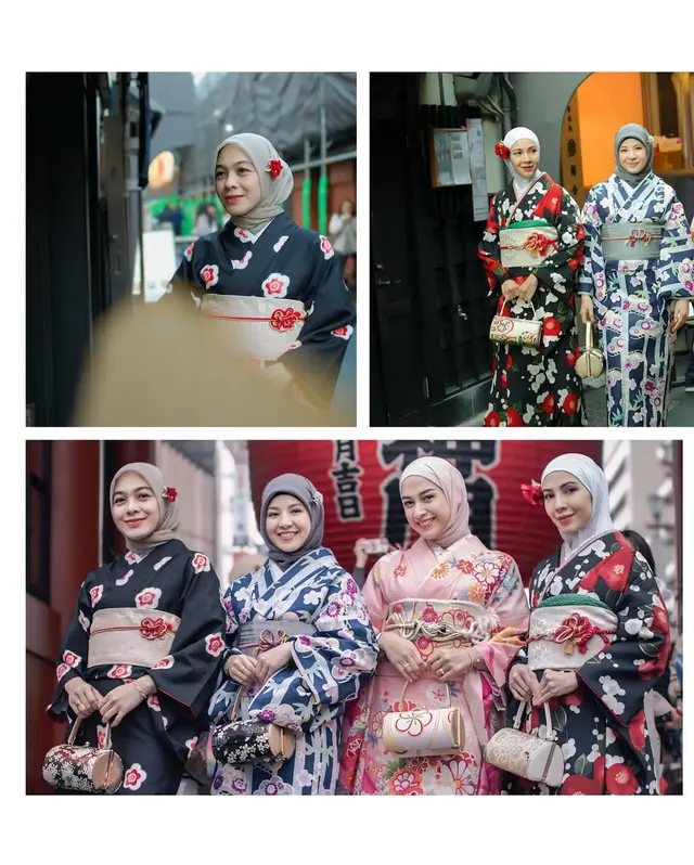 10 Potret kompak geng Rahayu saat ngumpul bareng, momen liburannya curi perhatian