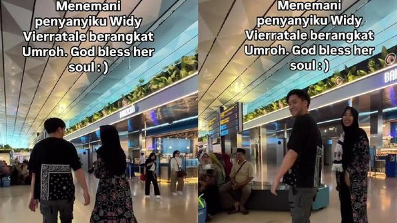 Momen Kevin Aprilio Ikut Antarkan Widy Vierratale dan Rombongan Berangkat Jalani Ibadah Umrah