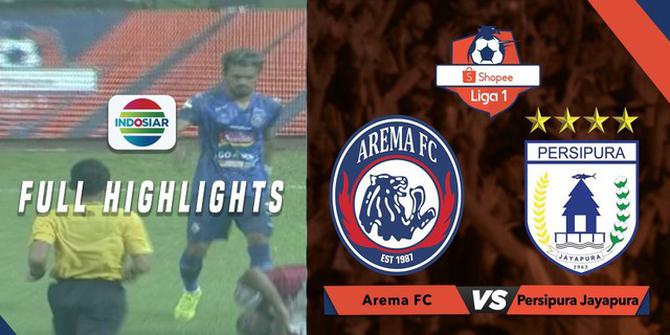 VIDEO: Highlights Liga 1 2019, Arema FC Vs Persipura 3-1