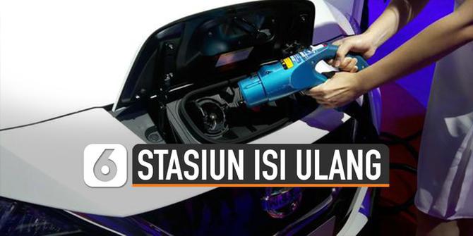 VIDEO: Daftar Stasiun Isi Ulang Daya Mobil Listrik