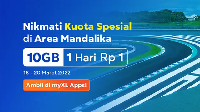 XL Axiata menjadi salah satu pilihan provider para penonton Kejuaraan Dunia Balap Motor.
