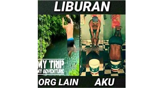 6 Meme Ekspektasi Vs Realita saat Liburan Ini Bikin Ngelus Dada