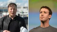 Bukan di Colosseum, Duel Elon Musk vs Mark Zuckerberg Akan Digelar di Tempat Ini. (Christophe Gateau/AFP |&nbsp;(AP Photo/Eric Risberg, File)(AP Photo/Ben Margot)
