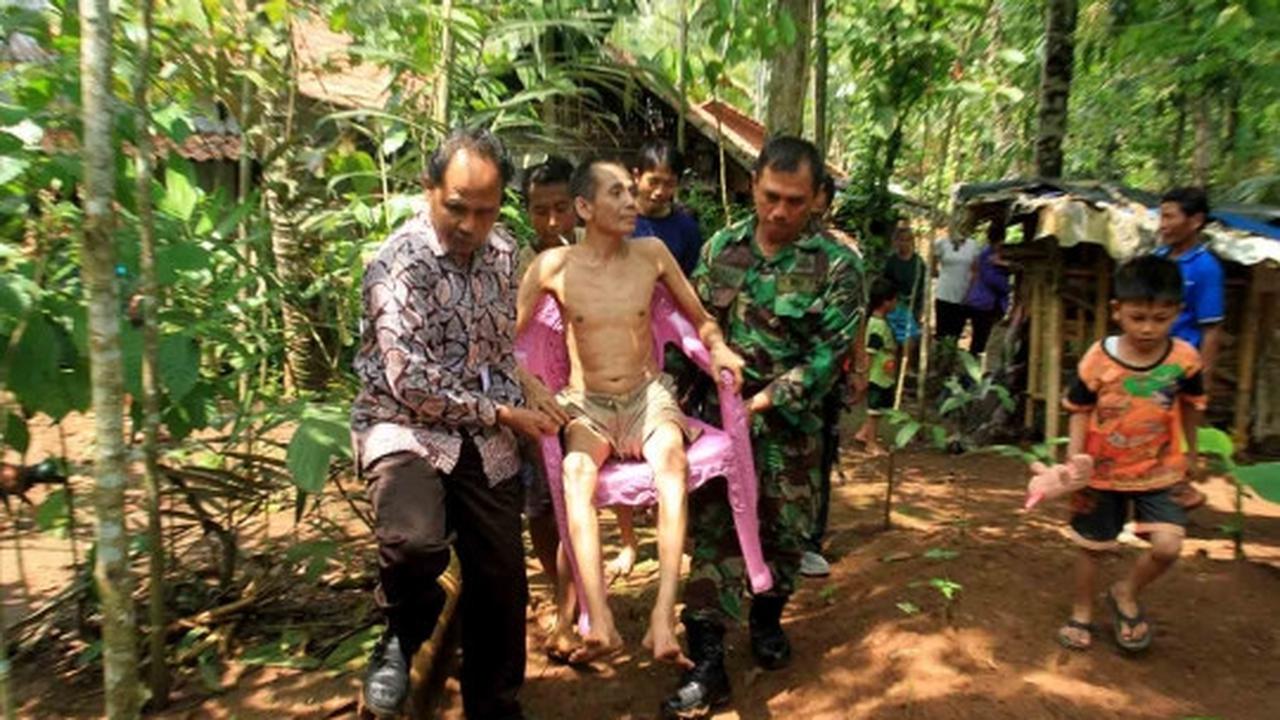 Setelah 24 tahun dipasung, pria suka ngamuk di Banyumas dibebaskan