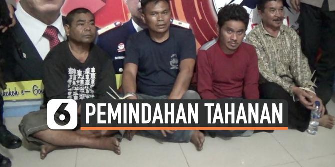 VIDEO: Pasca Kerusuhan, Narapidana Rutan Kabanjahe Dipindah ke Medan